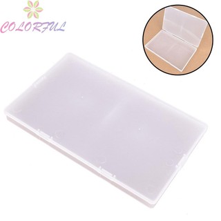 【COLORFUL】Plastic Storage Box Storage Box Transparent Container Organizer Jewelry