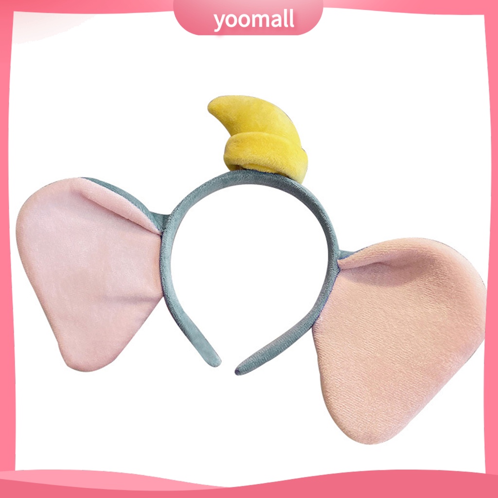 Băng Đô Tai Voi Dễ Thương Dùng Rửa Mặt / Trang Điểm