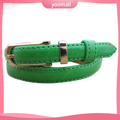 Thắt Lưng Giả Da Màu Kẹo Thời Trang Mùa Hè Cho Nữ