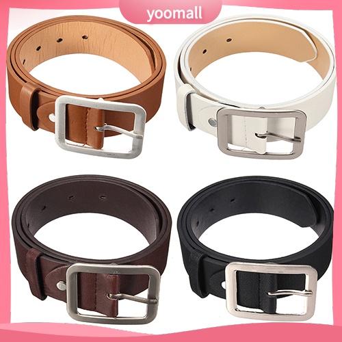 Thắt Lưng Da PU Khóa Cài Phong Cách Doanh Nhân Thời Trang Cho Nam