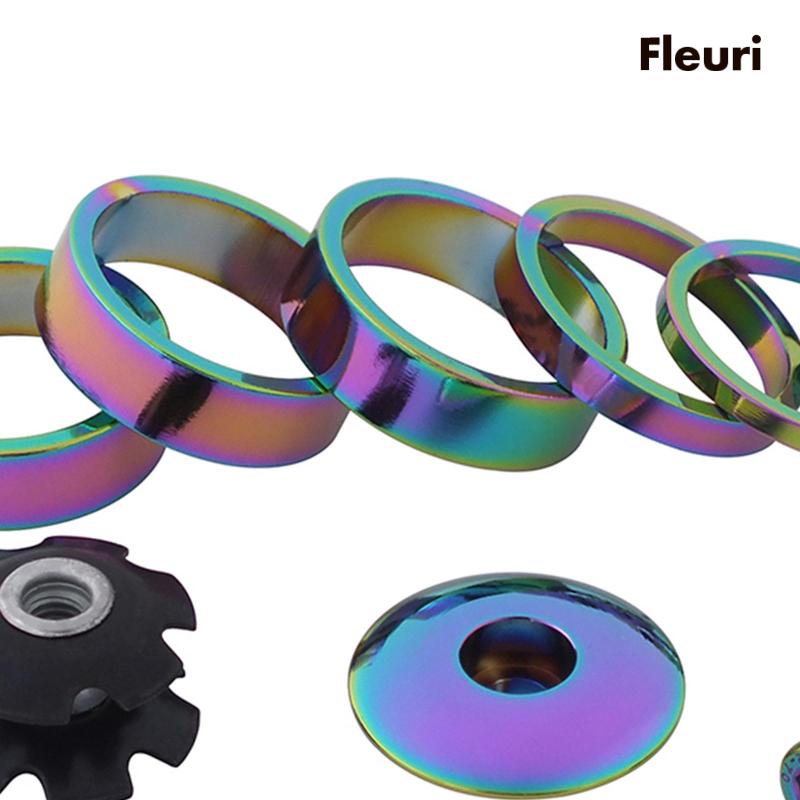 Bộ 6 Vòng Đệm Phuộc Trước 28.6mm Thay Thế Chuyên Dụng Cho Xe Đạp Leo Núi BMX