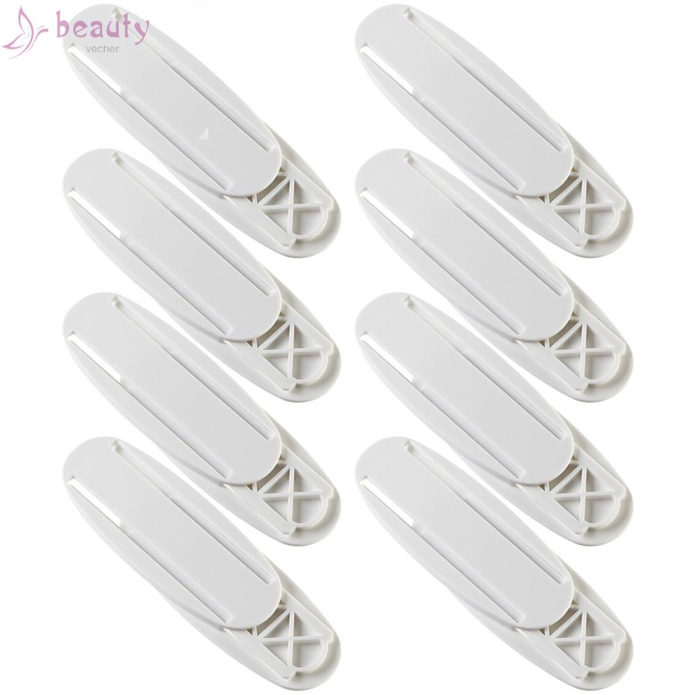 Giá Đỡ Cố Định Ổ Cắm Thẻ Hình Chữ I Bằng ABS Màu Trắng