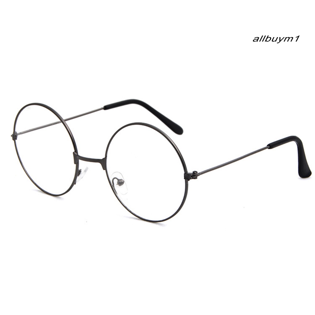Mắt Kính Gọng Tròn Bằng Kim Loại Phong Cách Cổ Điển Dành Cho Cả Nam Và Nữ