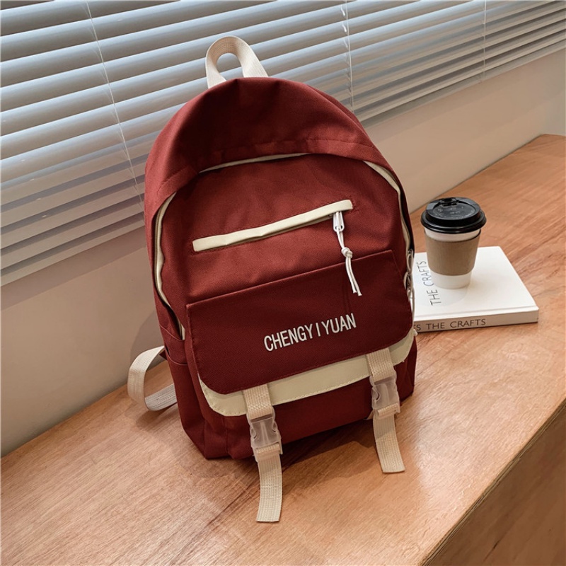 Ba Lô Đi Học Sức Chứa Lớn Thời Trang Theo Phong Cách Hàn Quốc Cho Nữ