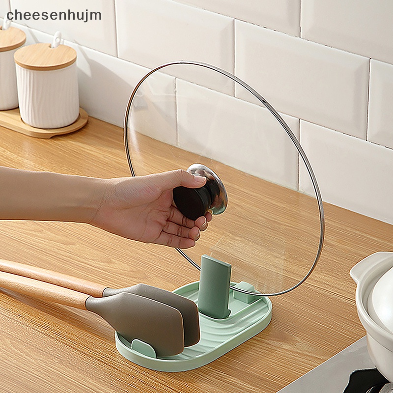 Giá Đỡ Muỗng Nấu Ăn Bằng Nhựa Cách Nhiệt Tiện Dụng Cho Nhà Bếp