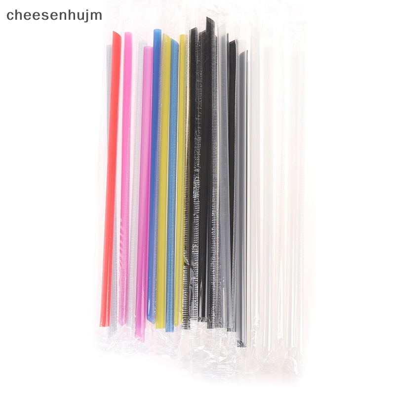 Bộ 100 Ống Hút Nhựa Pp Trong Suốt Dùng Cho Các Bữa Tiệc