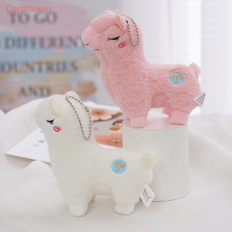 Móc Khóa Hình Lạc Đà Alpaca Nhồi Bông Mini Dễ Thương Mới
