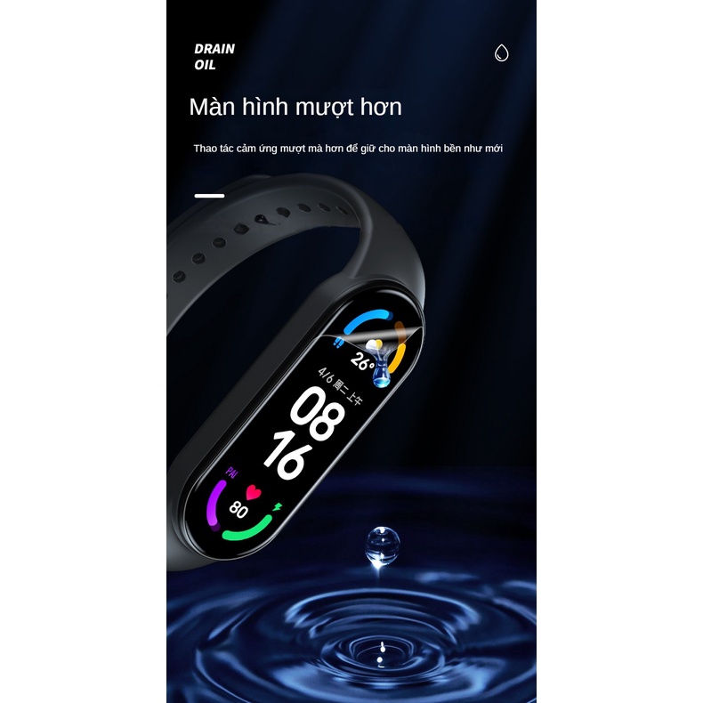 Miếng Dán Màn Hình Vòng Tay Xiaomi Miband 8 Miếng Bảo Vệ Toàn Màn Hình Bao Toàn Bộ Đồng Hồ Thông Minh 8 Thể Thao