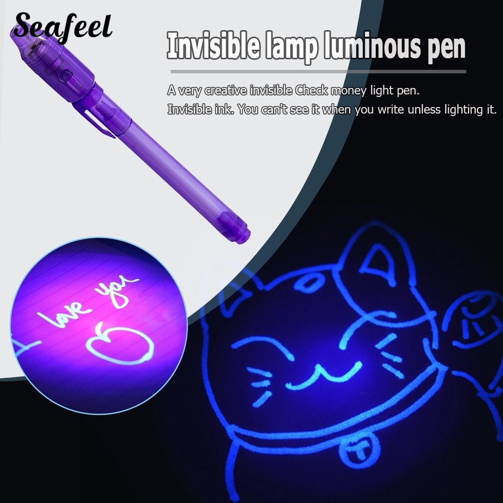 Set 4 Đèn Đánh Dấu UV 2 Trong 1 Dành Cho Các Bé