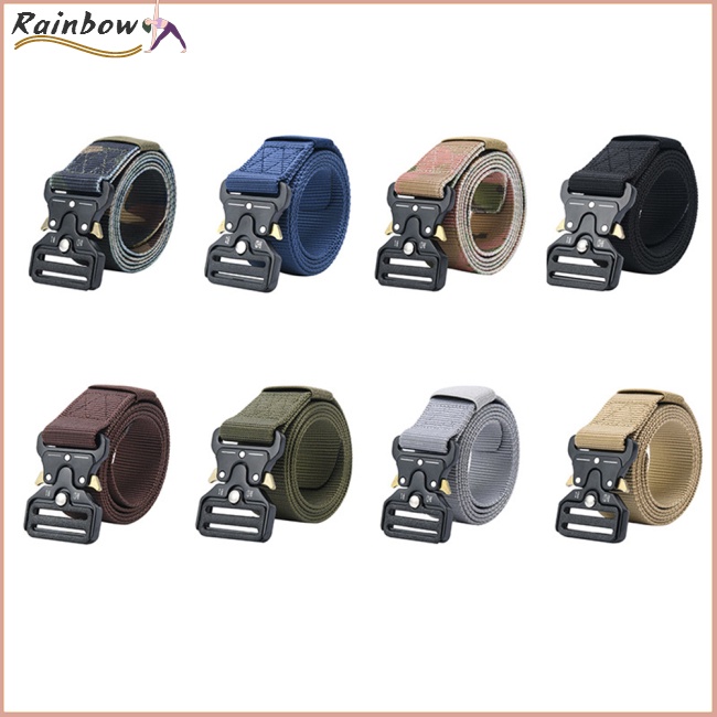Thắt Lưng Nylon Khóa Hợp Kim Kẽm Hỗ Trợ Luyện Tập Sinh Tồn Ngoài Trời
