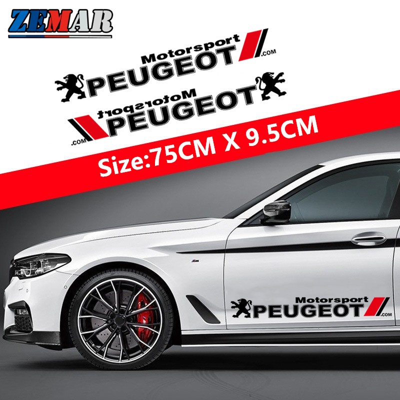 Miếng Dán Trang Trí Xe Hơi Chống Trầy Chống Thấm Nước Cho Peugeot 206 208 207 307 308 2008 3008 508 408 5008 406