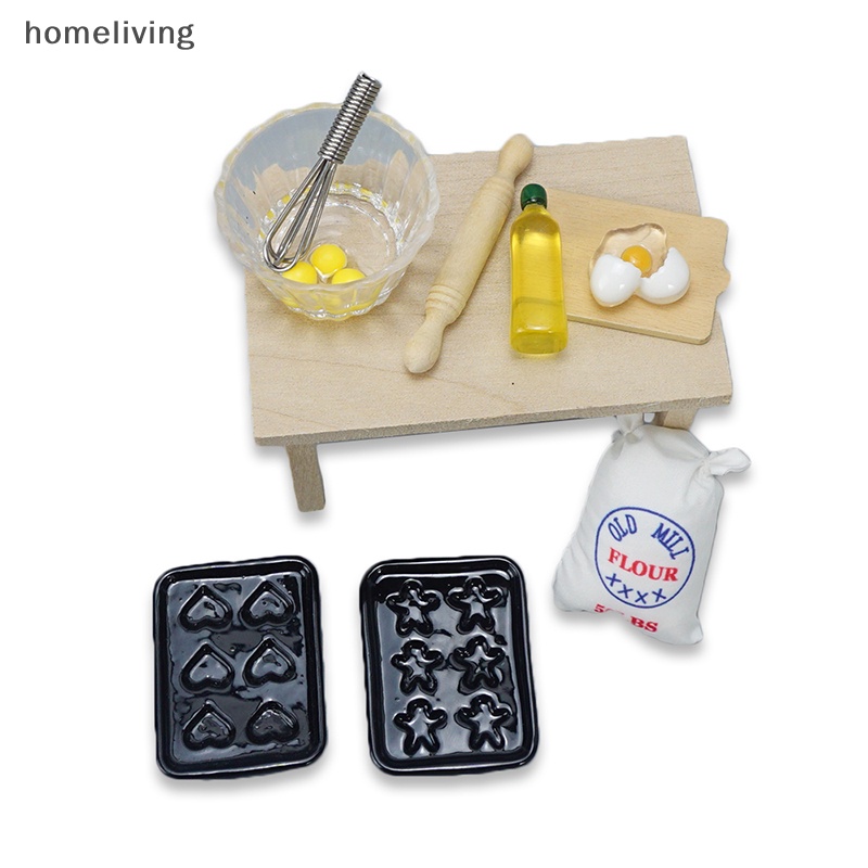 1 Bộ Đồ Chơi Bảng Cắt Trứng Dành Cho Nhà Búp Bê