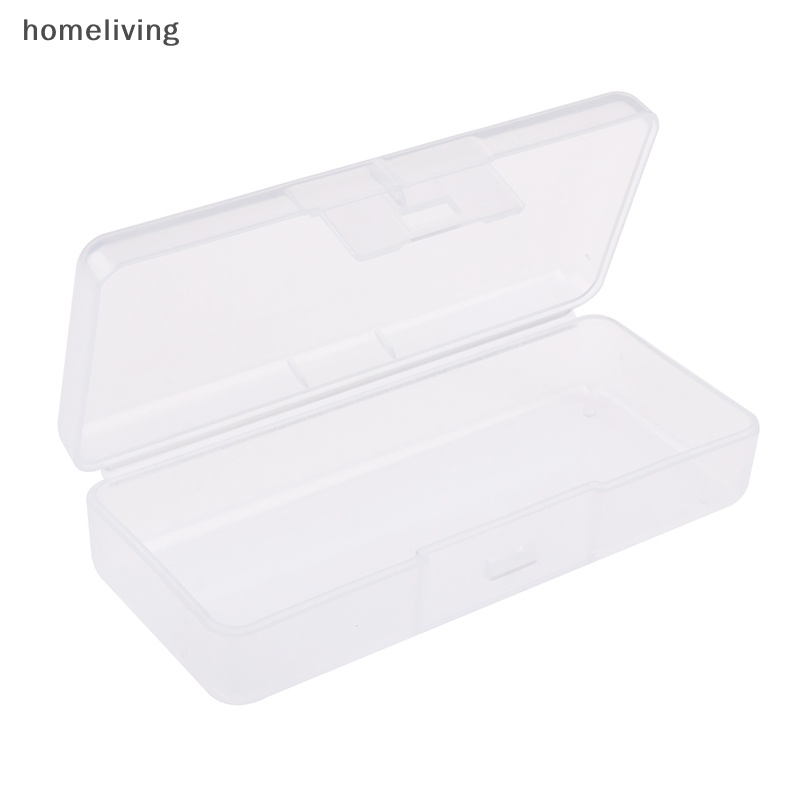 Hộp Đựng Đồ Dùng Hình Vuông Bằng Nhựa Trong Suốt Tiện Dụng