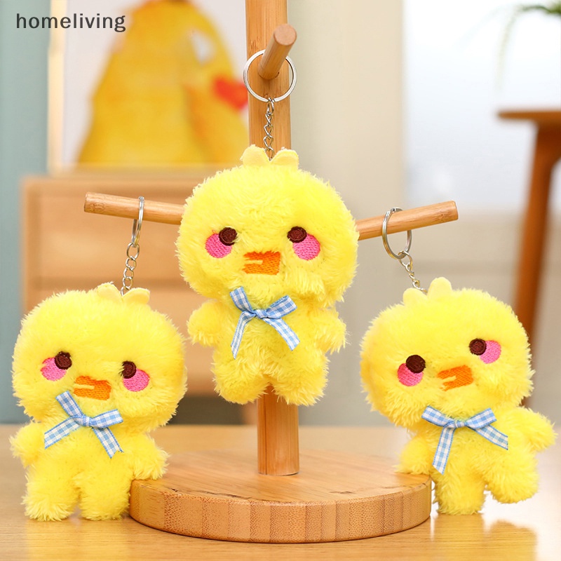 Móc Khóa Hình Búp Bê Nhồi Bông Mini 10cm Nhiều Màu Sắc Chất Lượng Cao