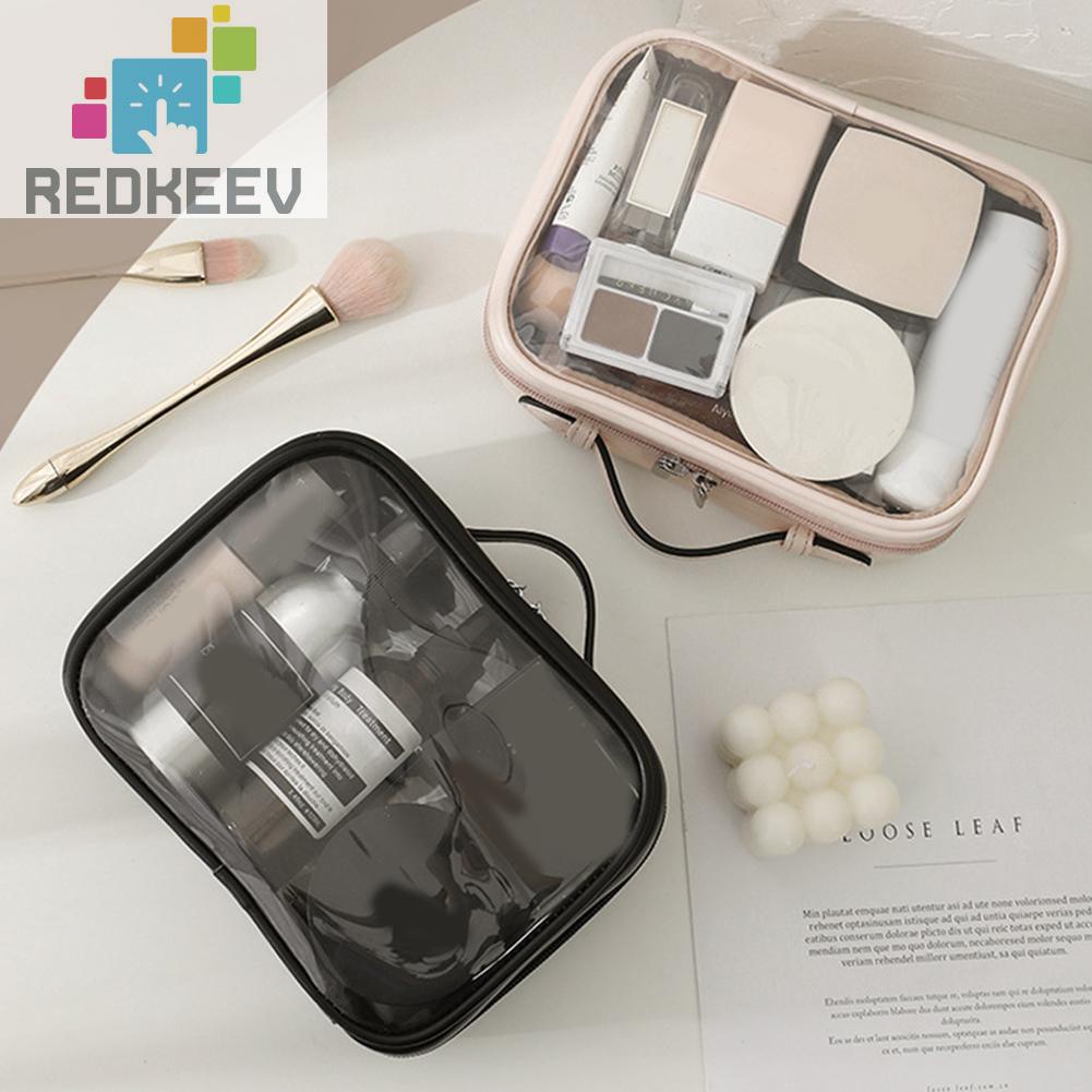 Túi Đựng Mỹ Phẩm Hai Lớp Chống Thấm Nước Sức Chứa Lớn Tiện Lợi Dễ Sử Dụng