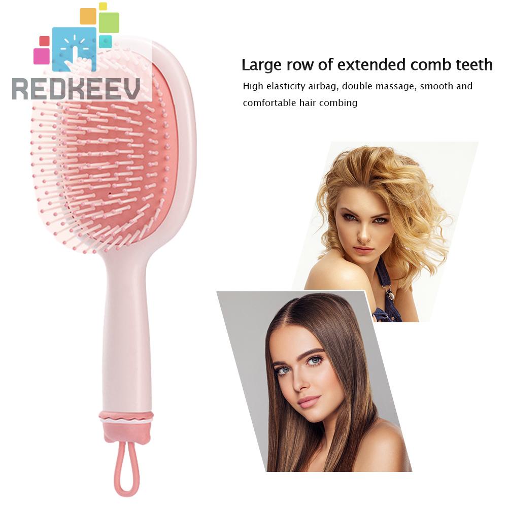 Lược Chải Tóc Mát Xa Da Đầu Bằng Nhựa Chống Mòn