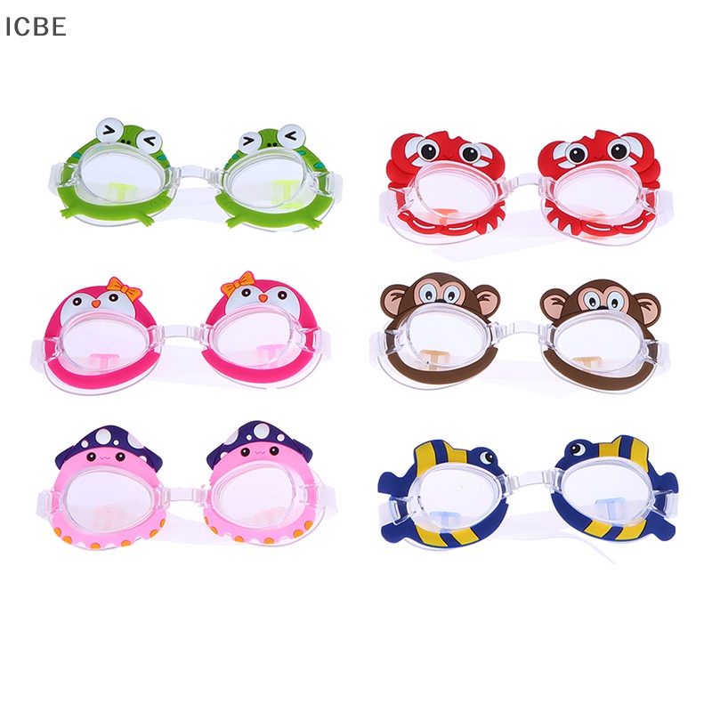 Kính Bơi Silicone Chống Sương Mù Cho Trẻ Em