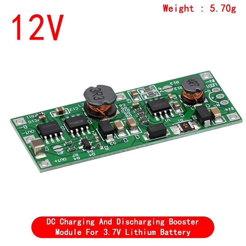 Mô Đun Tăng Áp DC 5V 9V 12V Cho Pin Lithium 18650 Sự Bảo Vệ