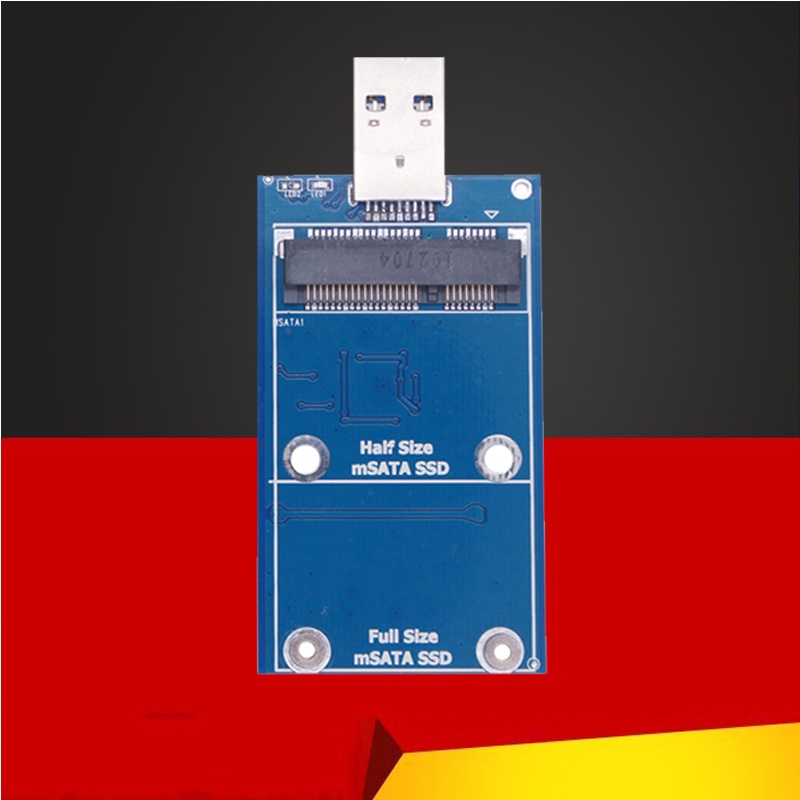 Hộp đựng SSD Mini mSATA sang USB 3.0 Hộp đựng ổ cứng mSATA Bộ chuyển đổi USB Đĩa thể rắn bên ngoài H