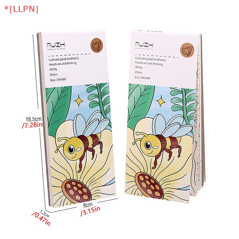 1 Bộ Sách Tô Màu Nước 20 Trang # 1 # Vẽ Graffiti Kèm 1 Bút Chào Mừng Dành Cho Trẻ Em