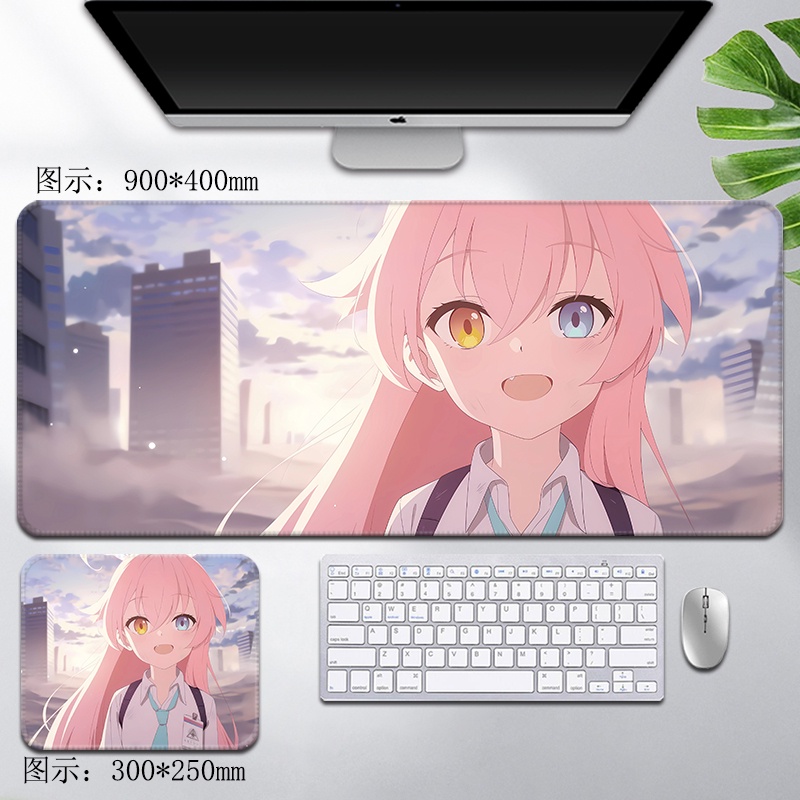 Takanashi Hoshino Mouse Pad Swimsuit Uncle Oversized Blue Archive Archive Anime Peripheral Locking Keyboard Desk Pad