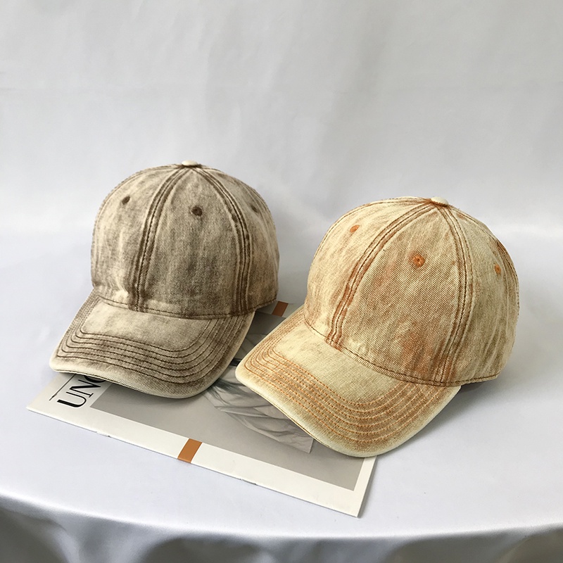 Mũ Lưỡi Trai Màu Sắc Hỗn Hợp Phong Cách Đường Phố Hàn Quốc Thời Trang Xuân Hè Cho Nam Và Nữ