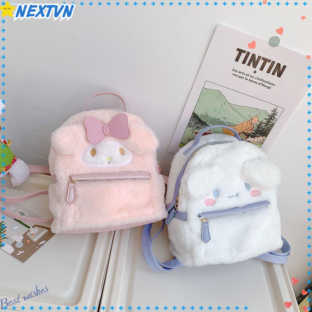 Túi Đeo Chéo Hình Thú Nhồi Bông Hoạt Hình Dễ Thương Cho Bé Gái