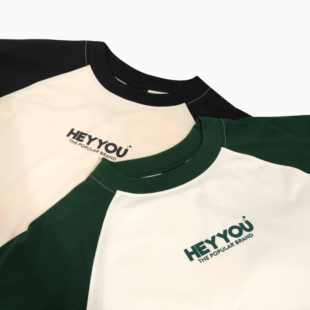 Áo thun Heyyou! Basic Logo Raglan
