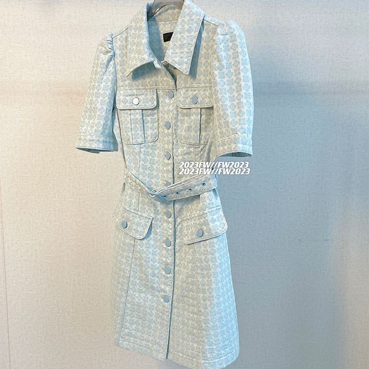 Đầm Cổ Polo Size Lớn Phong Cách Hong Kong Sang Trọng Cho Nữ
