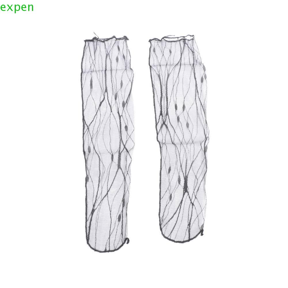 EXPEN Tất Lưới Ngắn Họa Tiết Ngôi Sao, Chấm Bi