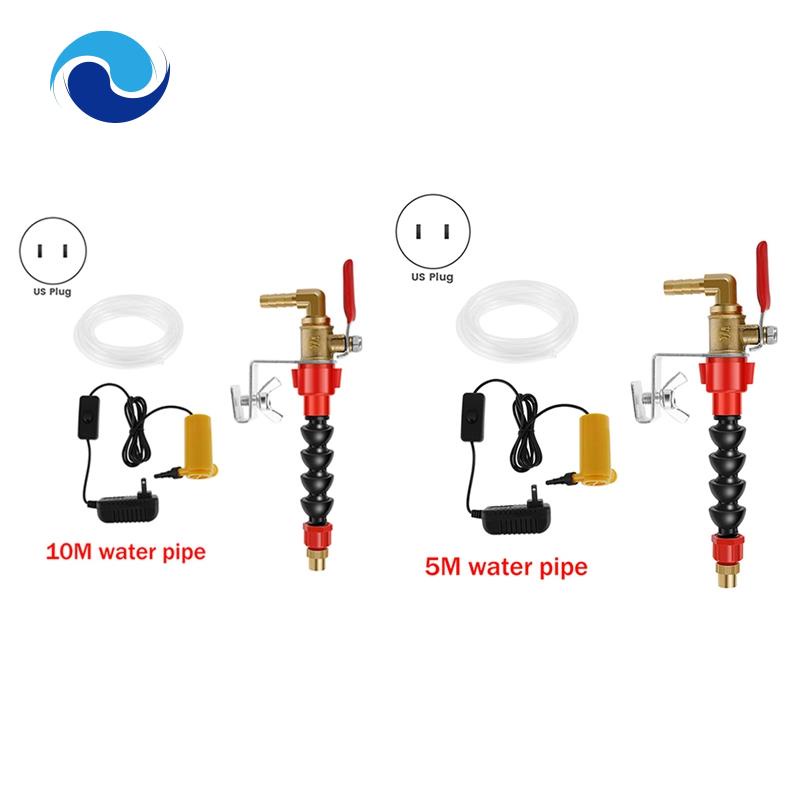 Bộ Máy Phun Nước Loại Bỏ Bụi Bẩn Cho Máy Cắt Gạch / Gạch / Máy Cắt Ống Nước Phích Cắm US