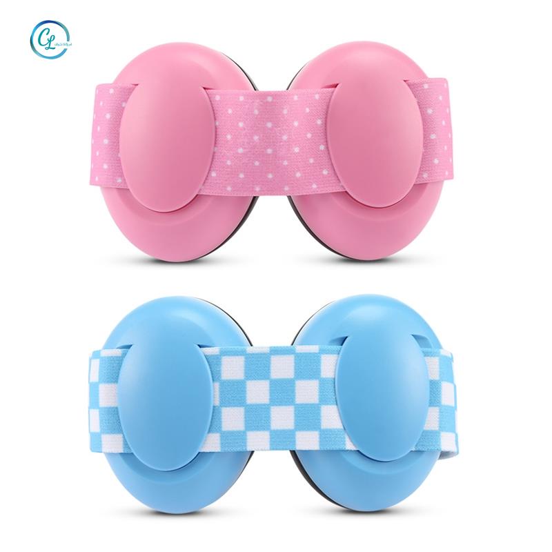 1 Cặp Chụp Tai Chống Ồn Co Giãn Bảo Vệ Tai Cho Bé