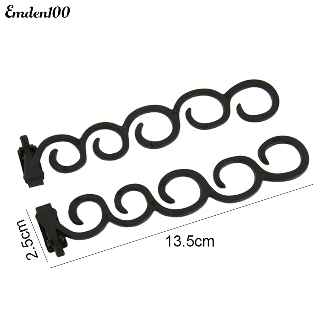 Set 2 Kẹp Xoắn DIY Nhỏ Gọn Có Thể Tái Sử Dụng