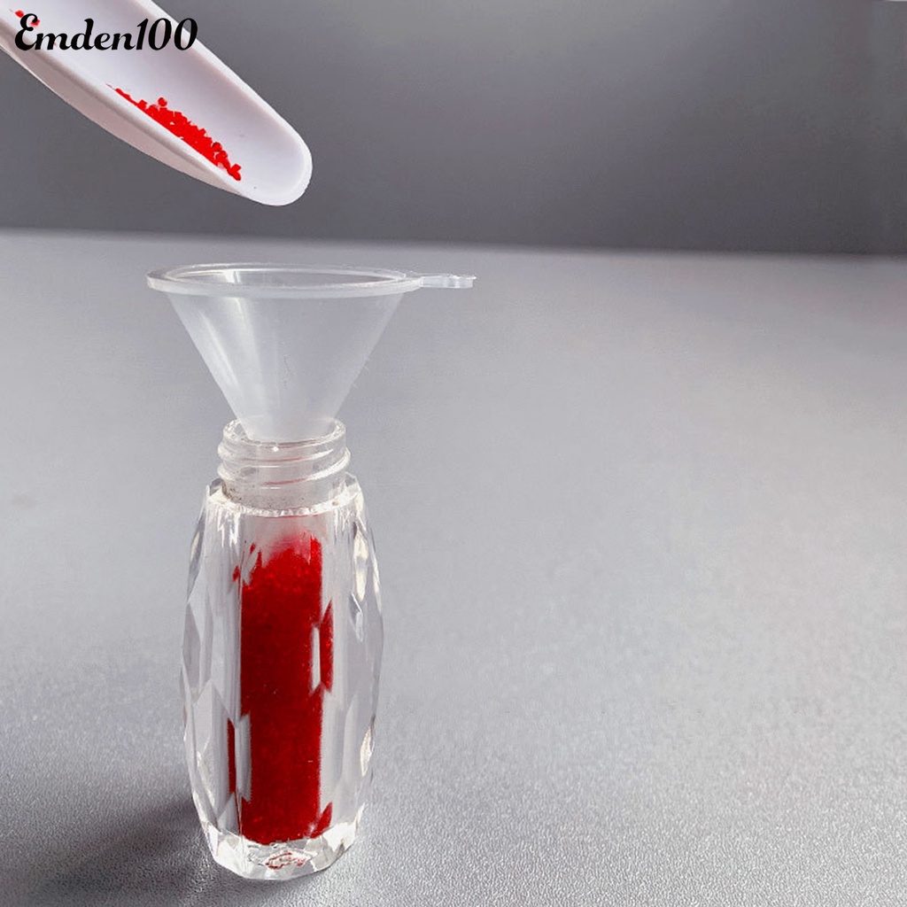 Hộp Đựng Bột Sơn Móng Tay Hai Lớp Mini Tiết Kiệm Không Gian