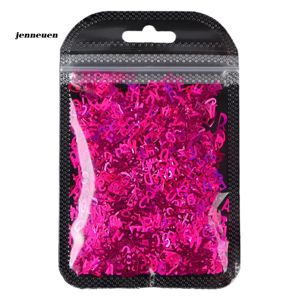 1 Túi Sequin Lấp Lánh Dùng Trang Trí Móng Tay An Toàn