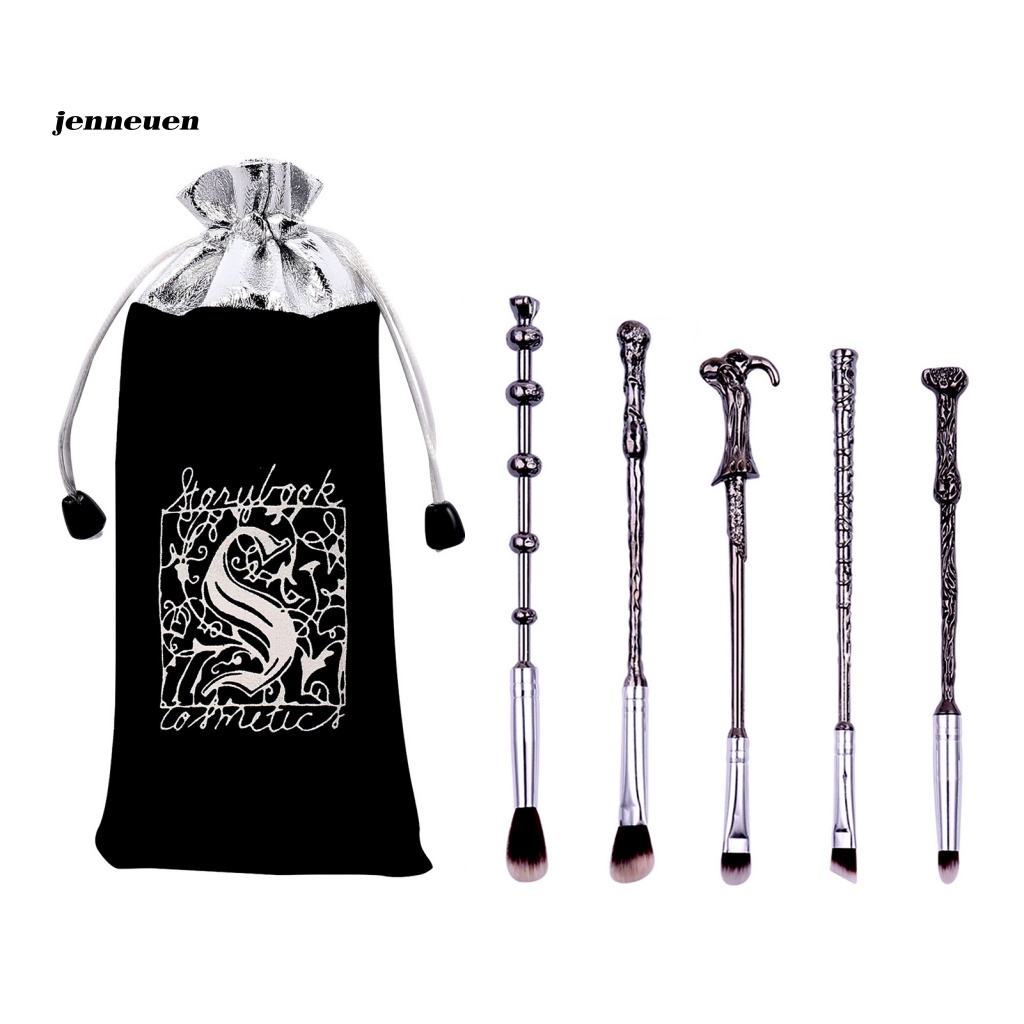 Set 5 Cọ Trang Điểm Phấn Mắt Siêu Mềm Nhanh Chóng Tiện Dụng