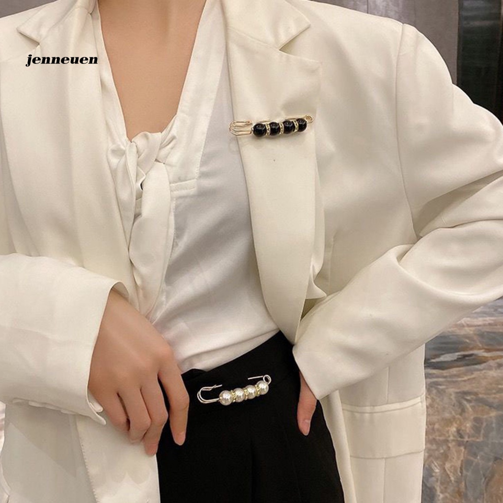 Jen Set 6 Ghim Cài Quần Áo Jean Sáng Bóng Điều Chỉnh Được Không Dễ Rỉ Sét