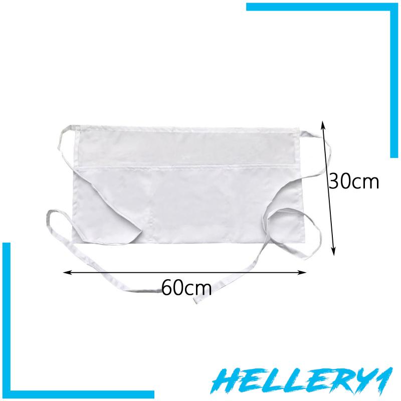 Tạp Dề Ngắn Bằng Cotton Gọn Nhẹ Có Túi Đa Năng Tiện Dụng Cho Nhà Bếp