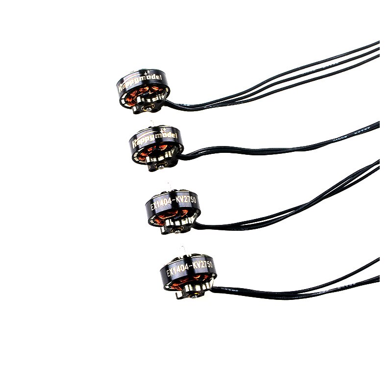 Động Cơ Không Chổi Than Happymodel EX1404 1404 KV4800 KV2750 KV3500 3-4S 1.5mm Cho Máy Bay Điều Khiển 3inch