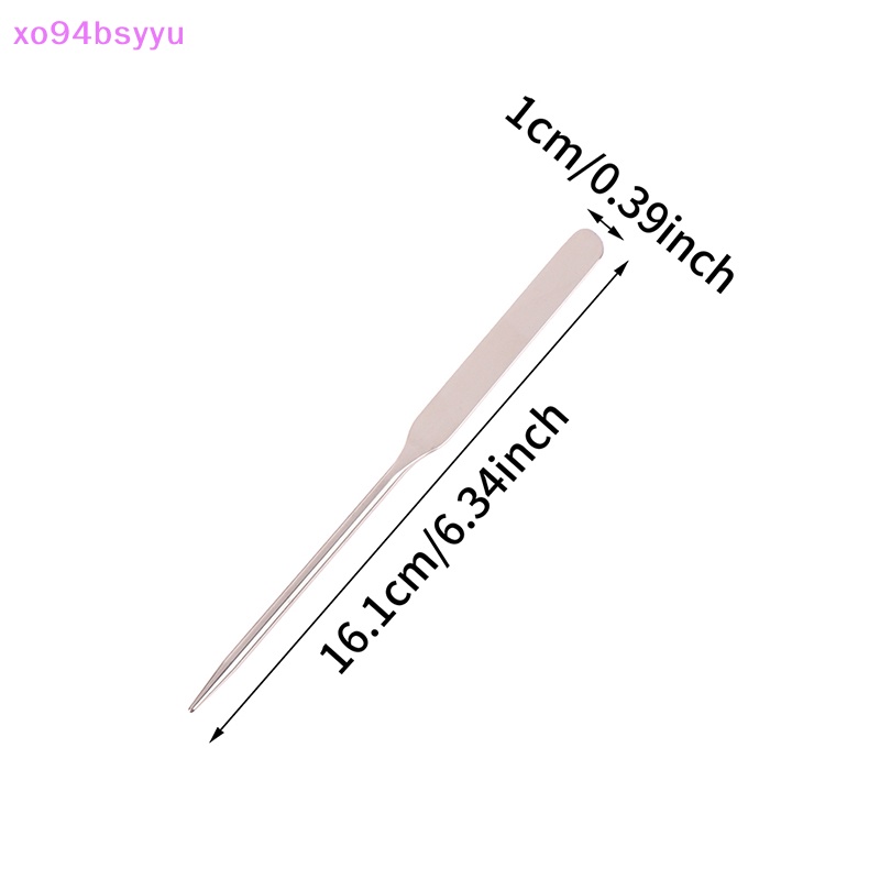 1 Dụng Cụ Đánh Phấn Trang Điểm Hai Đầu Bằng Thép Không Gỉ xo94bsyyu