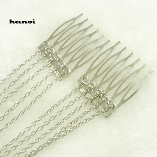 Lược Cài Tóc Dạng Chuỗi Dài Thời Trang Thanh Lịch Cho Nữ