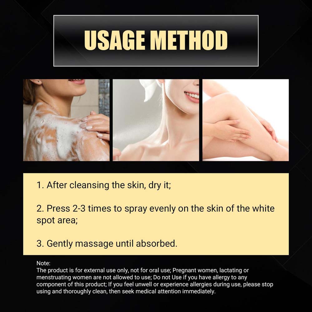 Best Vitiligo Removal Relief Spray Vitiligo Skin Repair Spray for Skin Care New