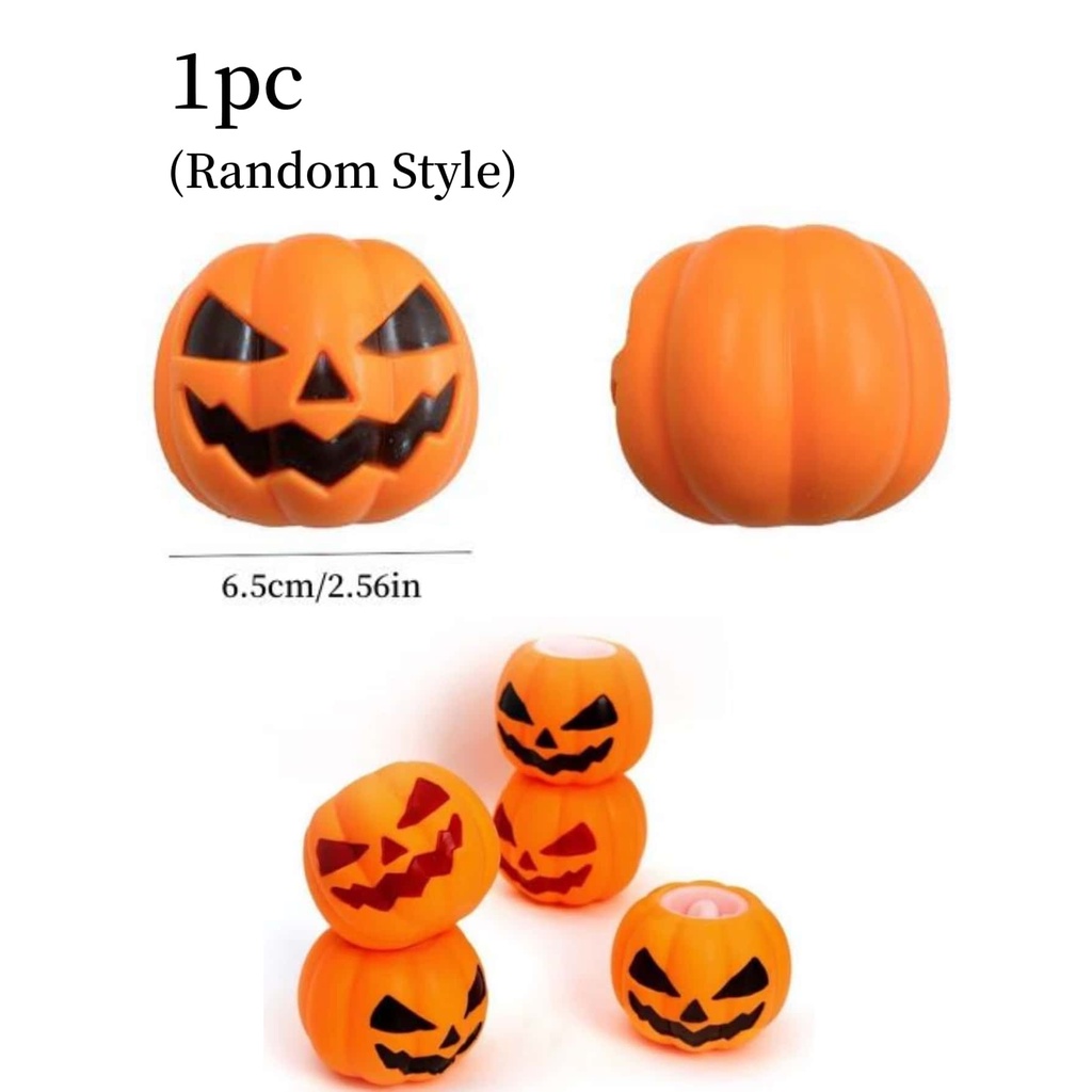 Bóng Cao Su Hình Ma Bí Ngô Trang Trí Halloween