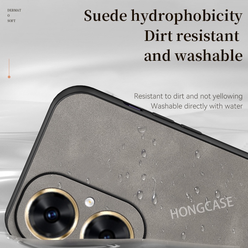 Ốp Điện Thoại Da Cừu Cứng Sang Trọng Cho OPPO Reno10 5G Reno10Pro Reno 10 Pro 10Pro