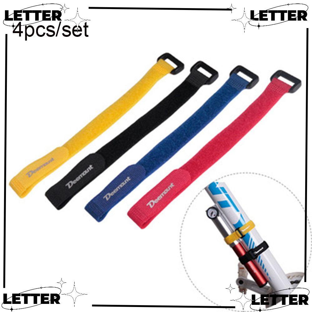 Bộ 4 dây rút nylon nhiều màu chống trượt có thể tái sử dụng