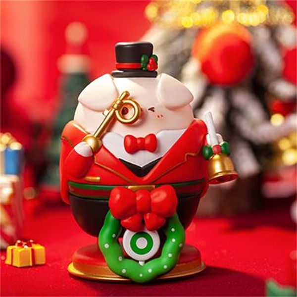 ★HGTOYS★  Dòng công ty Pikopig Merry Christmas Blind Box Doll Tide Play Ornament Gift