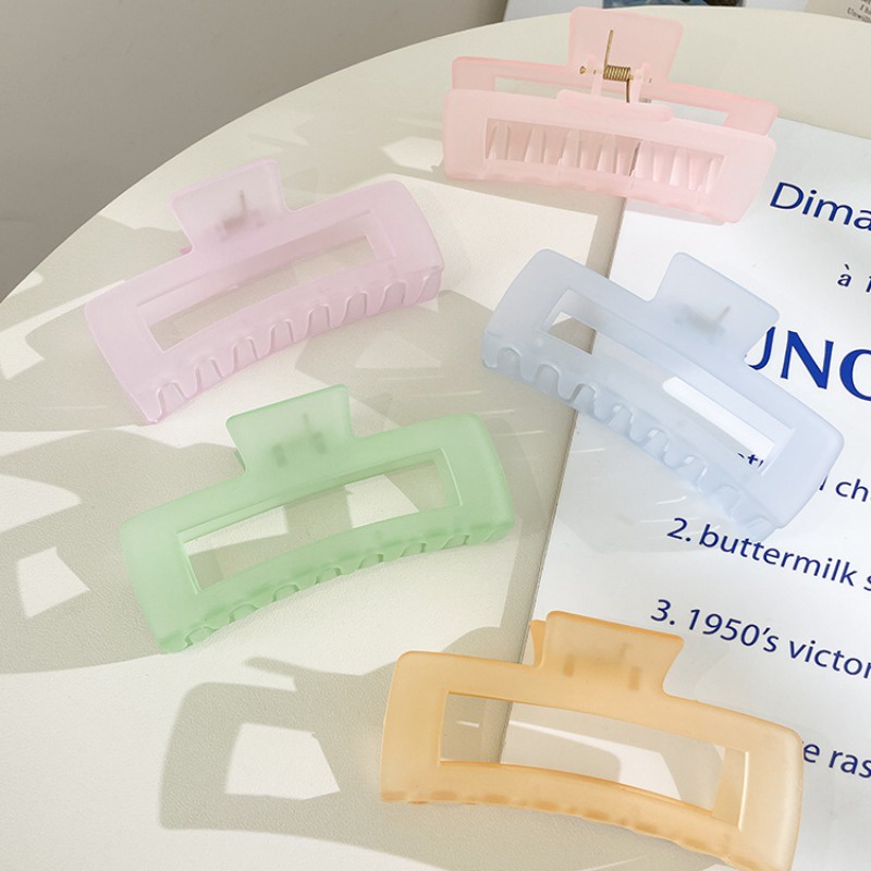 Kẹp Tóc Hình Cá Mập Nâng Cao Màu Kẹo Ngọt Dành Cho Bạn Nữ 2023