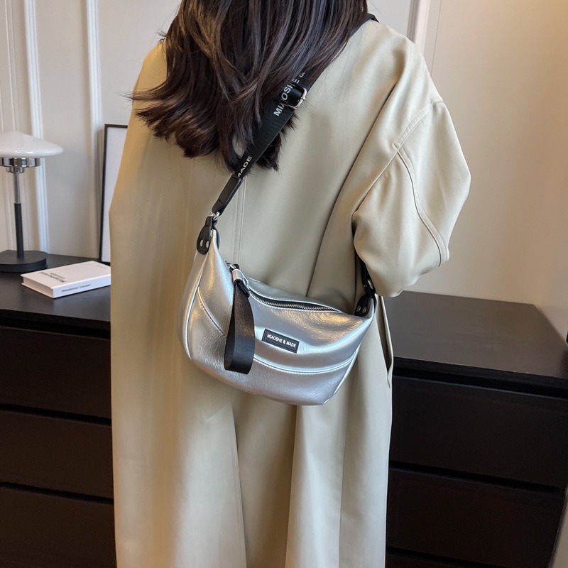 Túi niche phổ biến năm nay hot-selling 2023 túi nữ phong cách mới túi thời trang super hot messenger bag phong cách hàn quốc túi bánh bao all-match qlqw