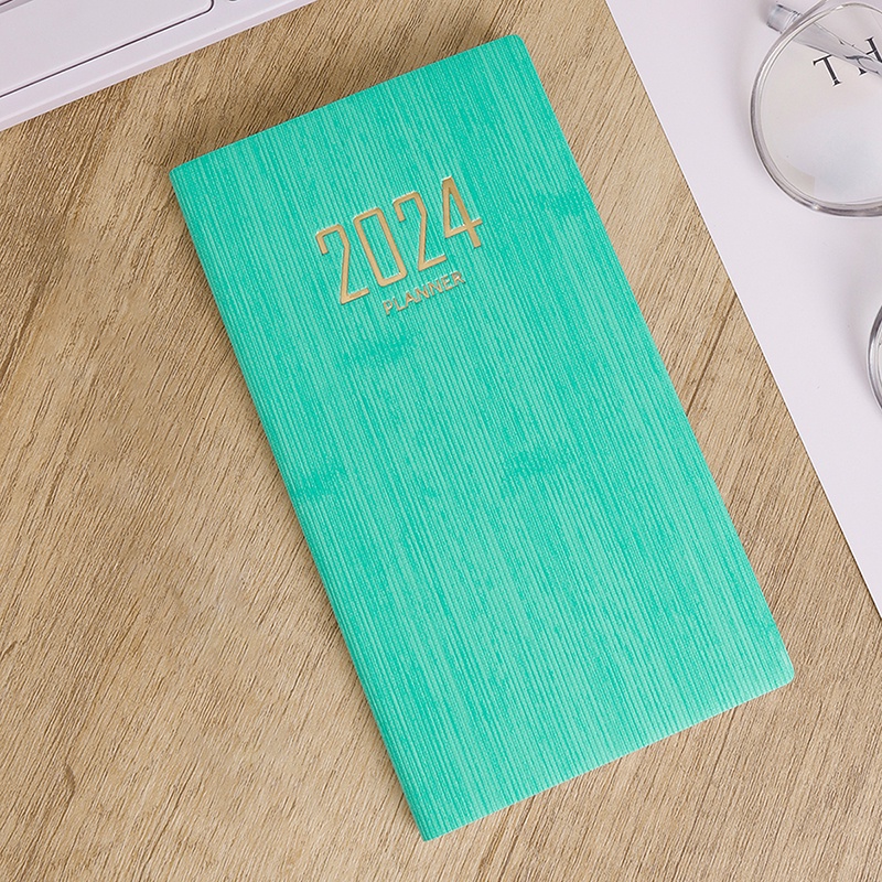 Sổ Tay Ghi Chú 365 Ngày a6 Bìa Da In Chữ Tiếng Anh 2024