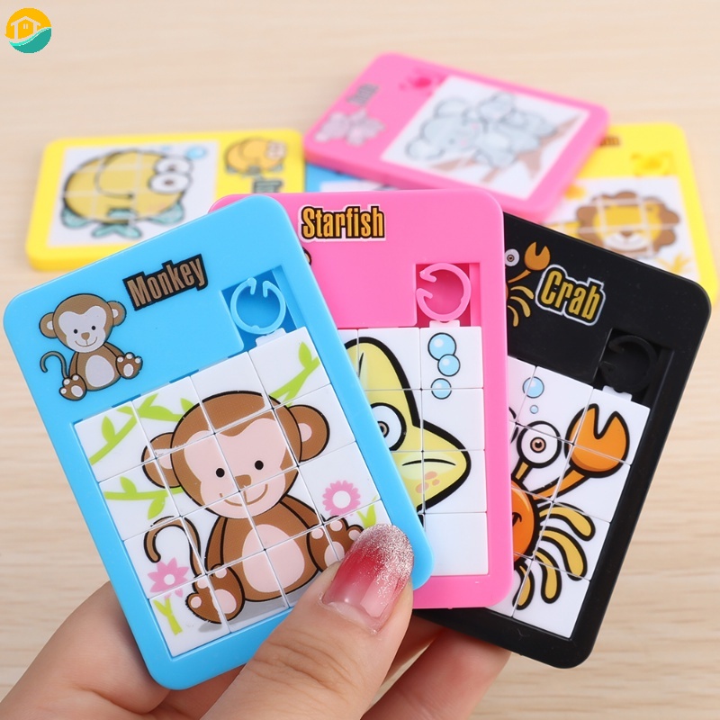 Đồ Chơi Xếp Hình Động Vật Hoạt Hình 3D 1-16 Cho Trẻ Mẫu Giáo